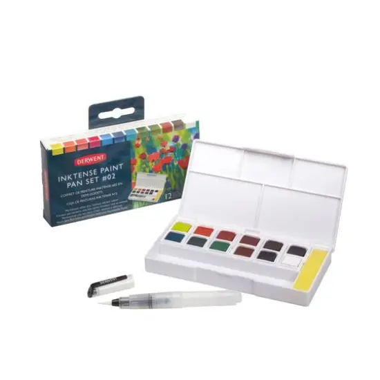 Derwent Inktense Paint Pan Set #2 {3}