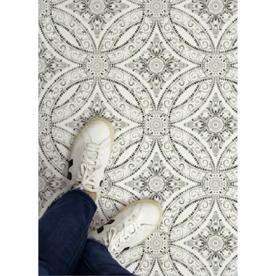 FloorPops Oasis Peel & Stick Floor Tiles {5}