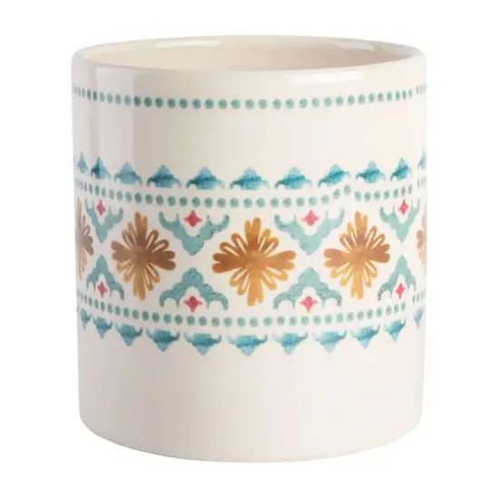 Spice by Tia Mowry Savory Saffron 12 Piece Wood and Nylon Kitchen Tool Set with Ceramic Crock {6}