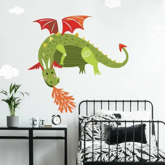 RoomMates Dragon Peel & Stick Wall Decals {4}