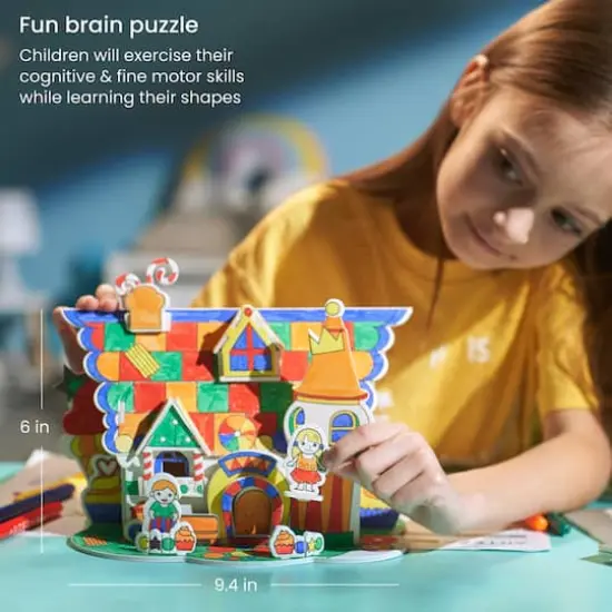 Arteza&reg; Kids 3D Puzzle House {5}