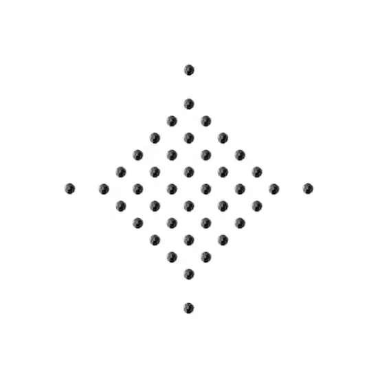 John Bead Preciosa 4mm Czech Crystal Glass Faceted Round Beads, 40ct. Jet {4}