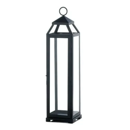 21'' Lean & Sleek Candle Lantern {1}