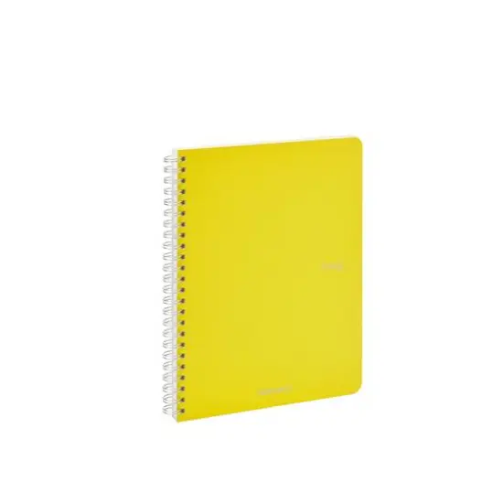 Fabriano&reg; EcoQua Spiral Bound Grid Notebook Yellow {7}