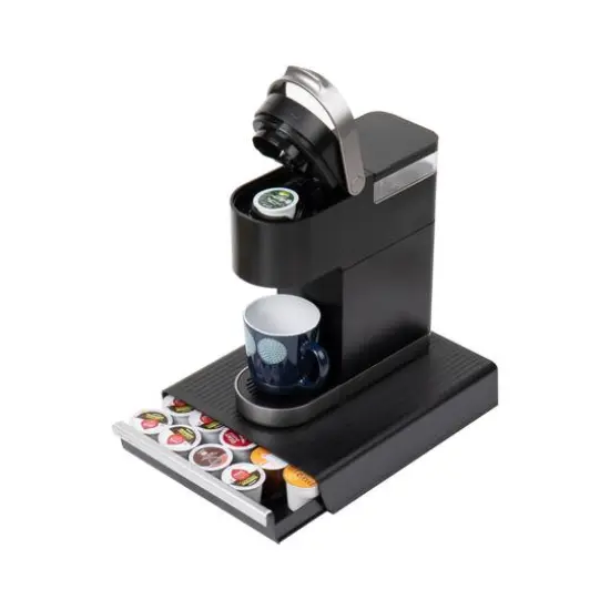Mind Reader Black Single Serve Coffee Pod Drawer and Holder {8}