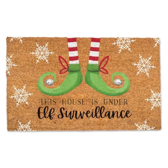 Under Elf Surveillance Doormat {1}