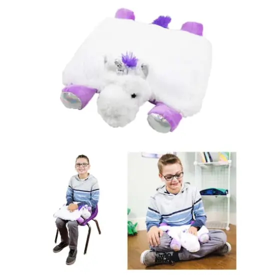 Bouncyband&reg; Unicorn Washable Sensory Plush Lap Pad {1}