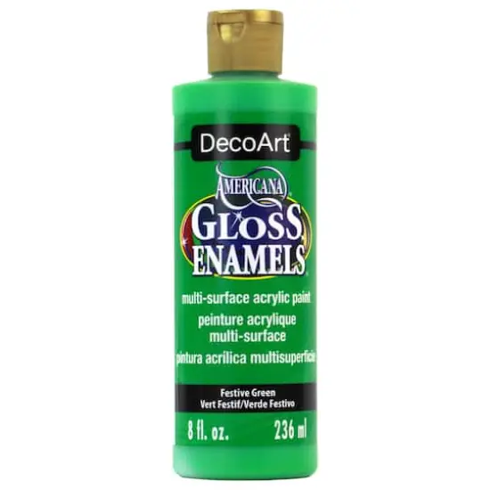 DecoArt&reg; Americana&reg; Gloss Enamels&reg; Acrylic Paint Festive Green {1}