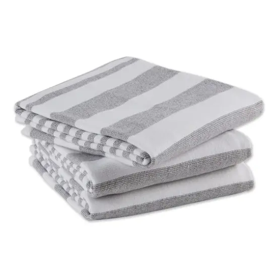 DII&reg; Mineral Nautical Stripe Terry Dishtowels, 3ct. {4}