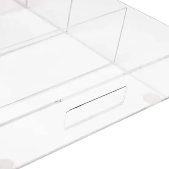 Mind Reader 19.25" Clear 4-Compartment Kitchen Organizer {5}