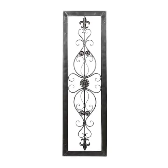 62" Brown Metal Rustic Wall D&eacute;cor {7}