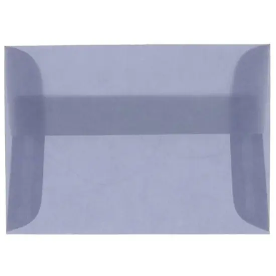JAM Paper A1 Translucent Vellum Invitation Envelopes, 50ct. Wisteria Purple {1}