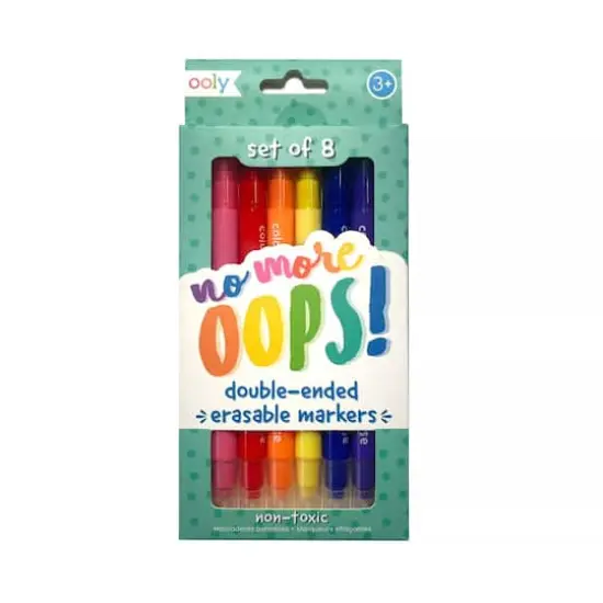 OOLY Double-Ended Erasable Markers, 8ct. {1}