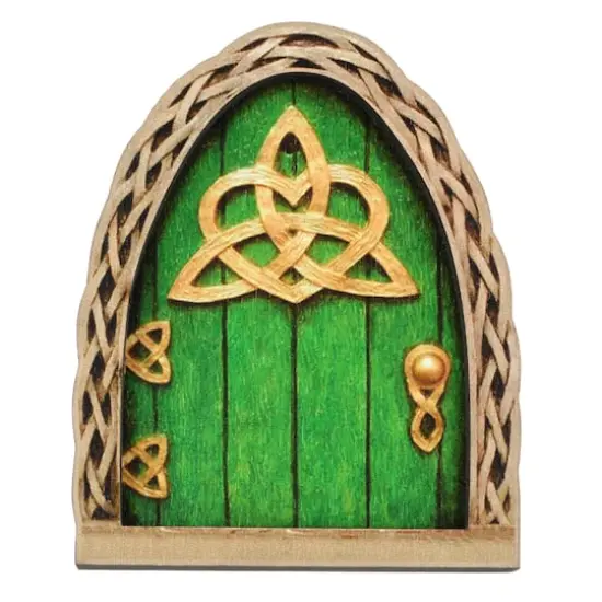 Miniature Green Fairy Door by Make Market&reg; {1}