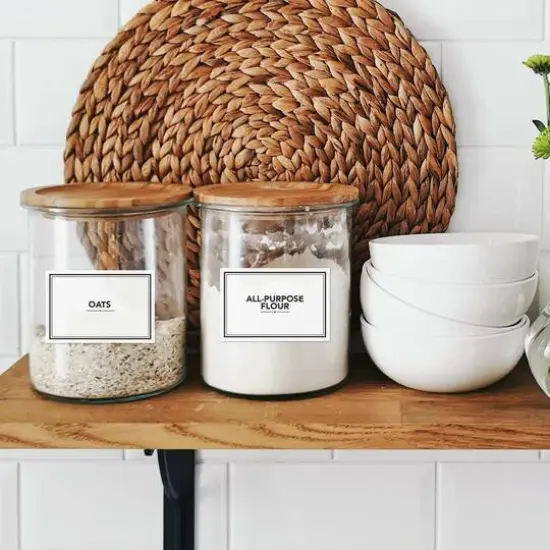 RoomMates Pantry Labels Peel & Stick Decals {4}