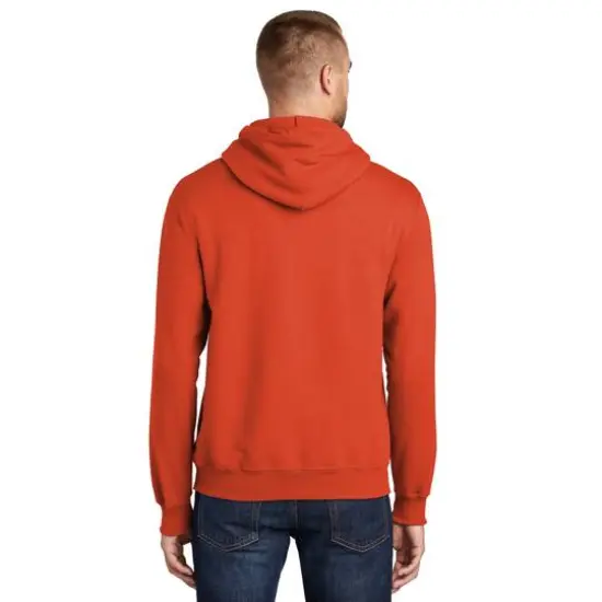Port & Company&reg; Tall Essential Fleece Pullover Hooded Sweatshirt Orange {6}