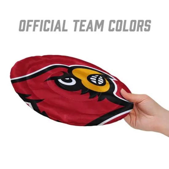 NCAA Flimzee Bean-Bag Flying Disc Louisville Cardinals {4}