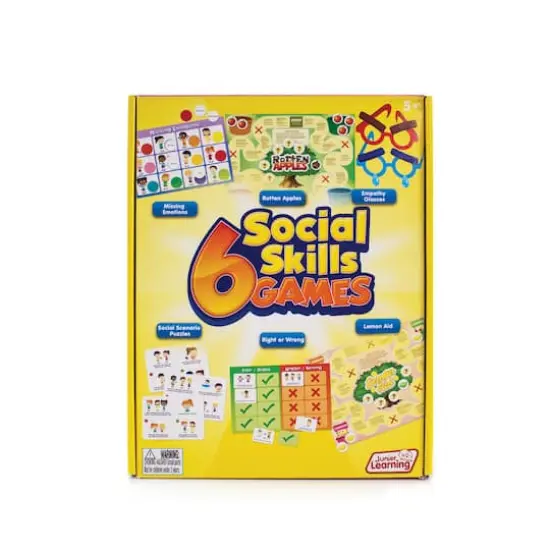 Junior Learning&reg; 6 Social Skills Games {1}