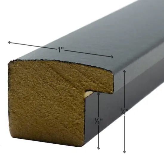 2 Pack Craig Frames Contemporary Gallery Black Picture Frame {3}