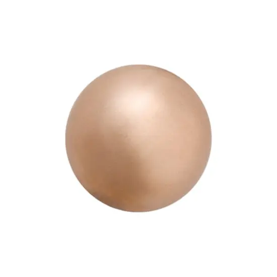 Preciosa Maxima 8mm Glass Nacre Pearls, 20ct. Bronze {1}