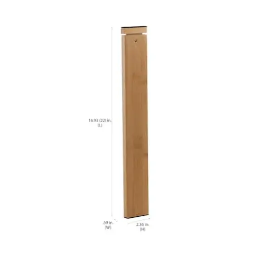 Simplify Large Bamboo Adjustable Drawer Dividers, 2ct. {4}