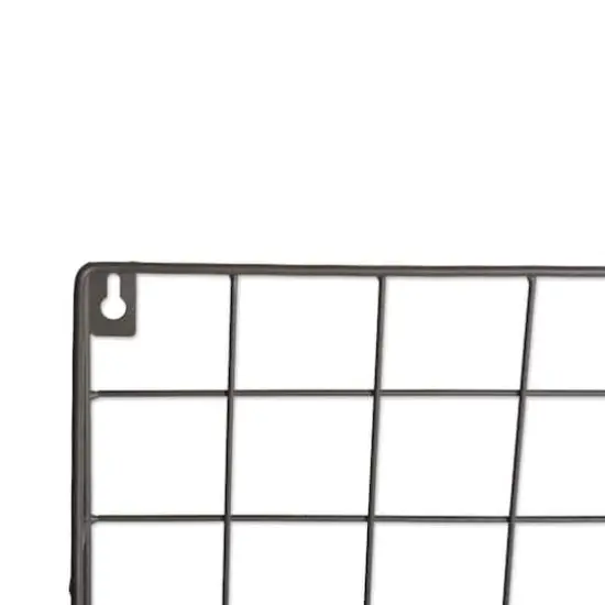 DII&reg; Farmhouse File Basket Set Gray {4}