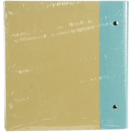 Simple Stories Sn@p!&trade; Binder, 6" x 8" Teal {5}