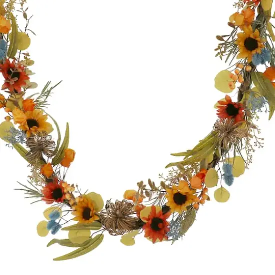 6ft. Sunflower & Pumpkin Garland by Ashland&reg; {3}