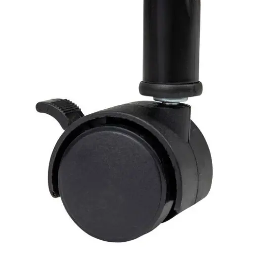 Household Essentials Rolling Laundry Hamper Black {12}