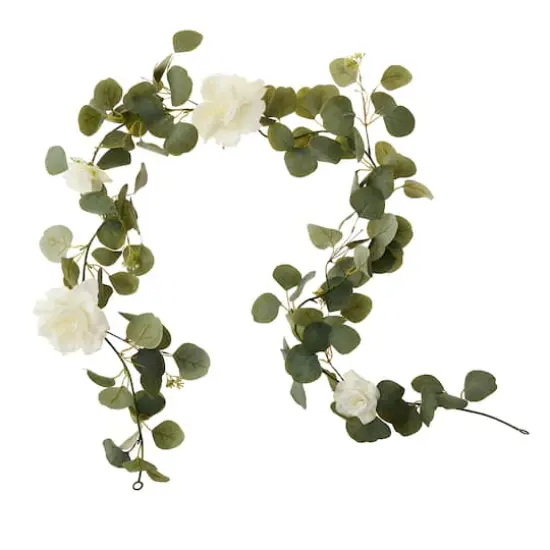 6ft. Rose & Eucalyptus Garland by Ashland&reg; {4}