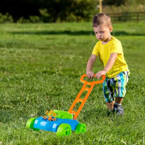 Toy Time Bubble Lawn Mower {7}