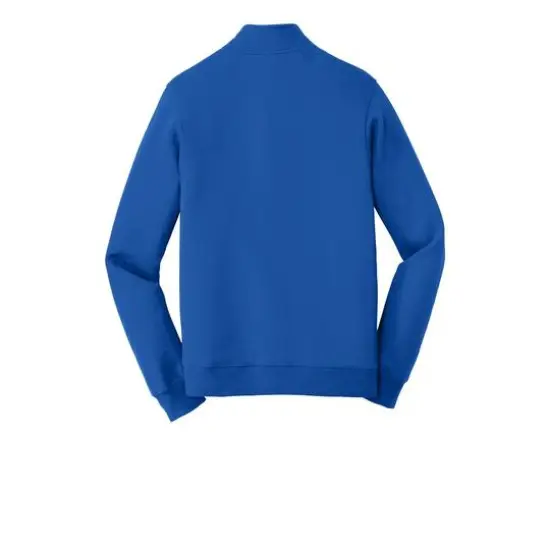 Port & Company&reg; Fan Favorite&trade; Fleece 1/4 Zip Pullover Adult Sweatshirt True Royal {5}