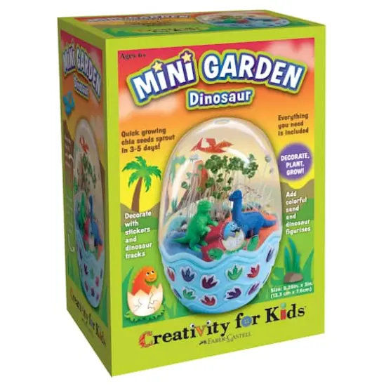 Faber-Castell&reg; Creativity for Kids&reg; Mini Garden Dinosaur {10}