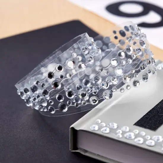 Recollections&trade; Bling on a Roll&trade; Clear Gemstones {3}