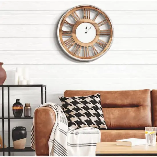 RoomMates Raised Shiplap Peel & Stick Wallpaper White {4}