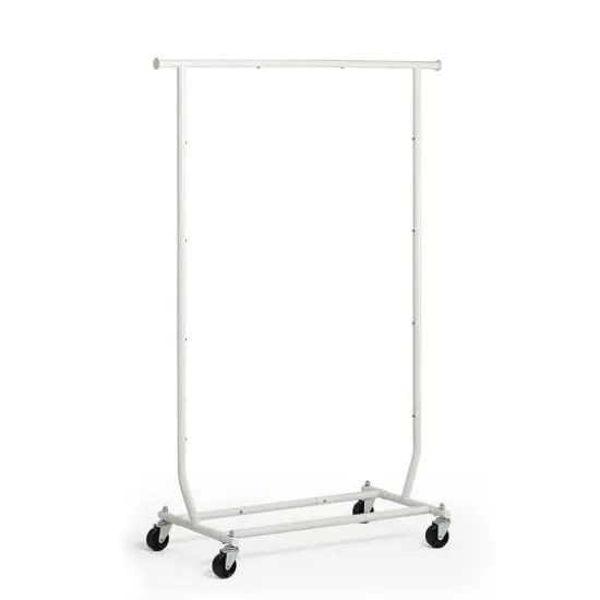 SunnyPoint Commercial Garment Rack White {1}