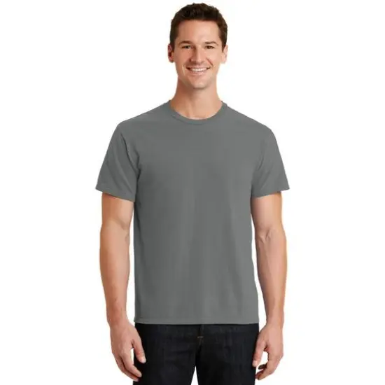 Port & Company&reg; Beach Wash&reg; Garment-Dyed T-Shirt Pewter {4}