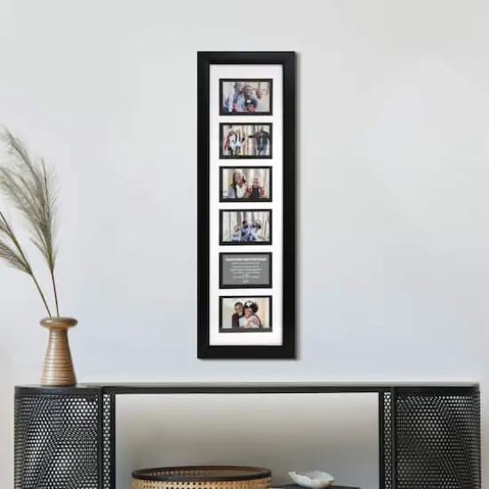 6 Opening 32.5" x 9" Collage Frame with Double Mat by Studio Décor® {4}