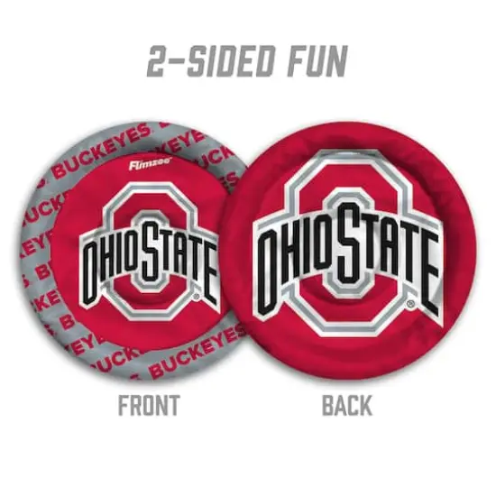 NCAA Flimzee Bean-Bag Flying Disc Ohio State Buckeyes {3}