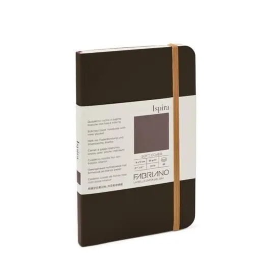 Fabriano&reg; Ispira Blank Soft Cover Notebook Brown {1}