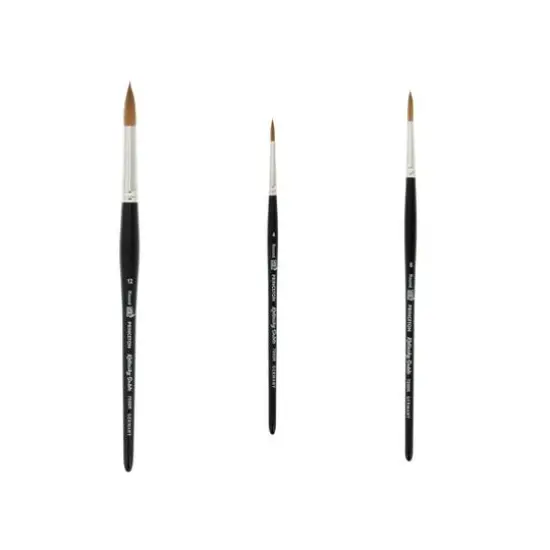 Princeton&trade; Siberia&trade; Kolinsky Sable Short Handle Round Brush {1}