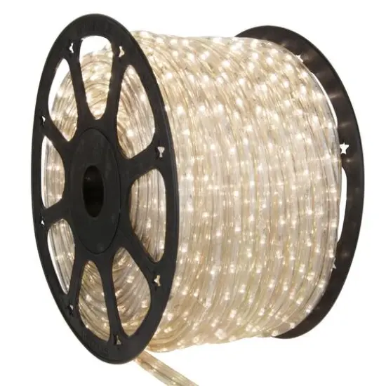 288ft. Warm White LED Commercial Grade Outdoor Christmas Rope Lights {7}