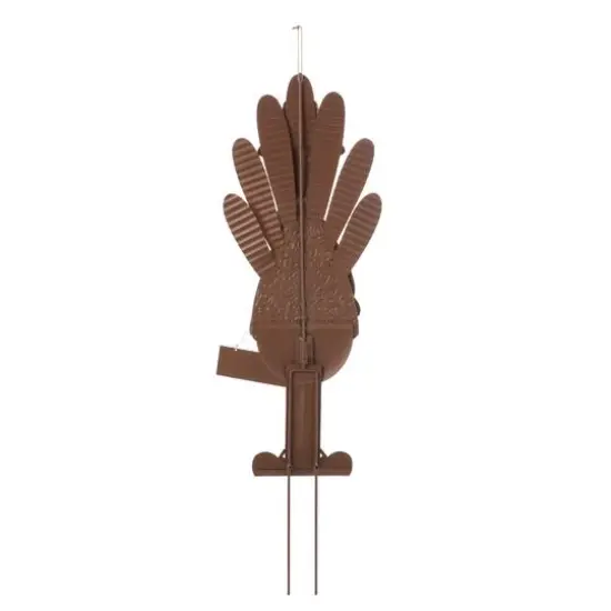 Glitzhome&reg; 36" Thanksgiving Metal Turkey Standing Or Hanging Yard Stake {9}