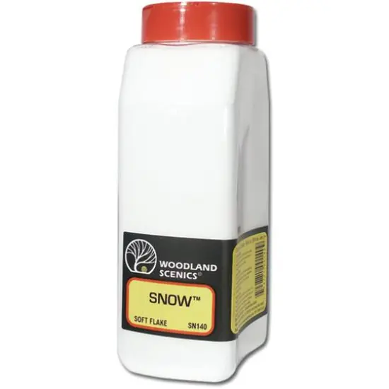 Woodland Scenics&reg; Soft Flake Snow&trade; Canister Shaker {1}