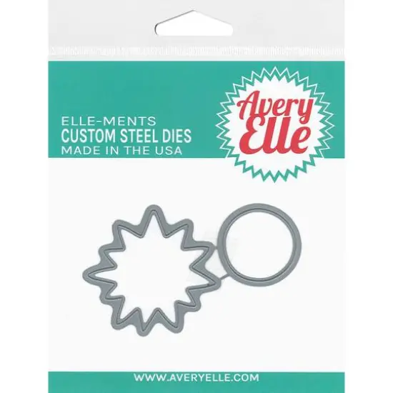 Avery Elle Elle-Ments Sunshine Custom Steel Dies {1}