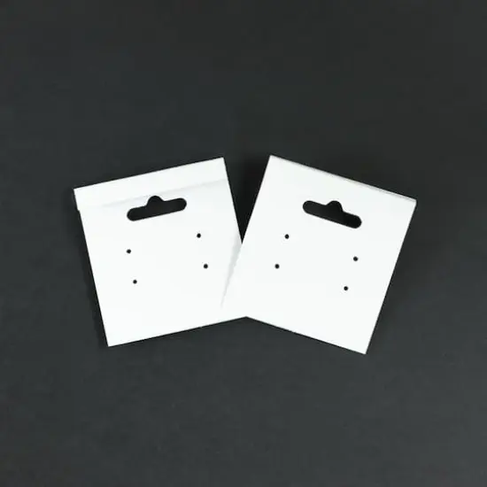 White Earring Cards by Bead Landing&trade; {1}