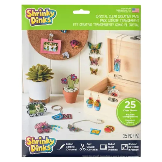 Shrinky Dinks&reg; Crystal Clear Creative Pack {1}