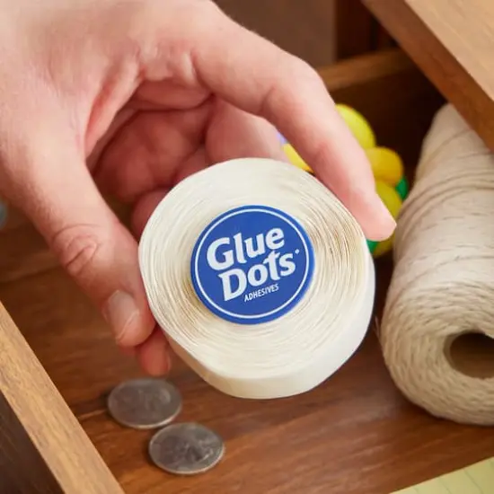 Glue Dots® 1/2" Double-Sided Adhesive Dots Dispenser {6}