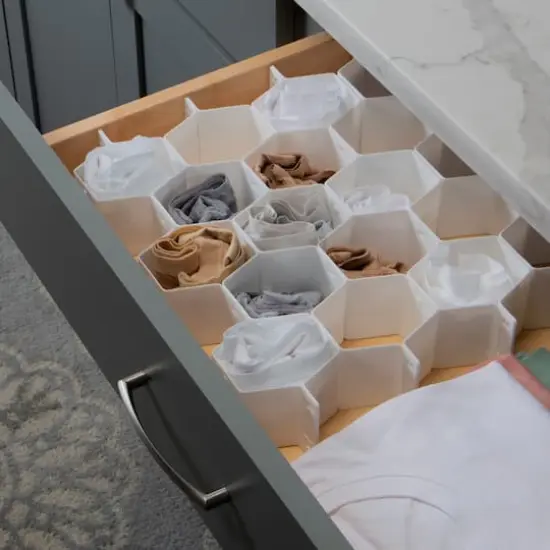Simplify Honeycomb Drawer Organizer {5}
