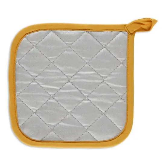 DII&reg; Terry Cloth Potholders, 3ct. Honey Gold {4}